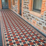 Victorian walkway to porch